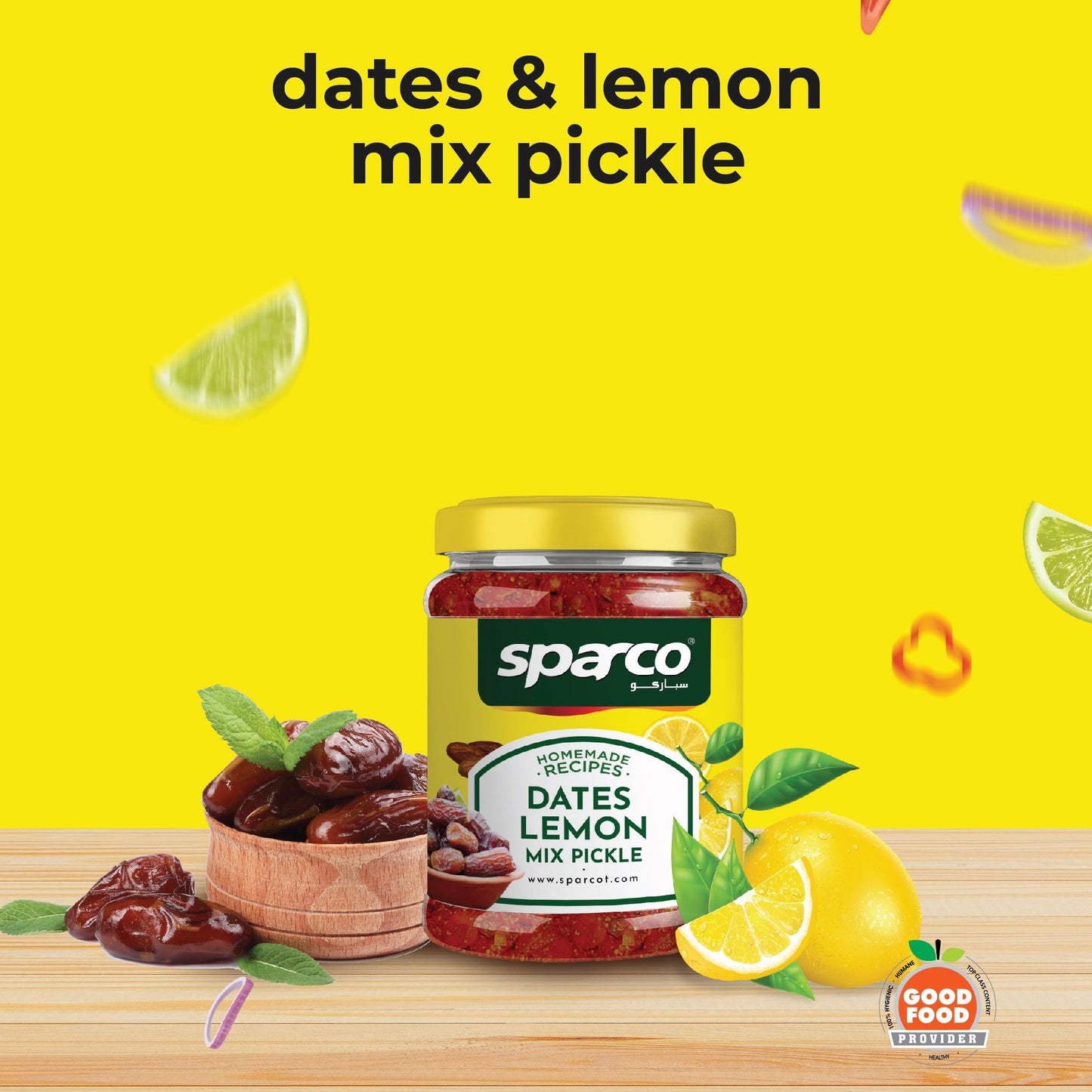 Date & lemon mix pickle